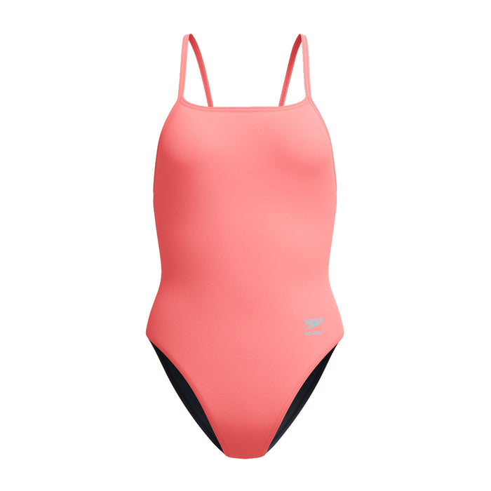 Speedo Solid Web Back light orange front