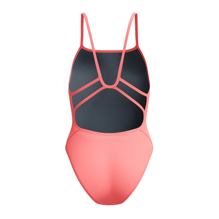 Speedo Solid Web Back light orange back