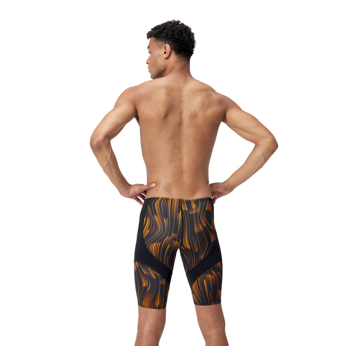 Speedo Space Train Jammer orange back
