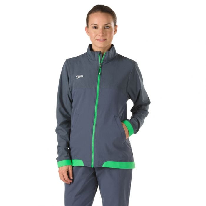 Speedo Tech Warm Up Female Jacket green