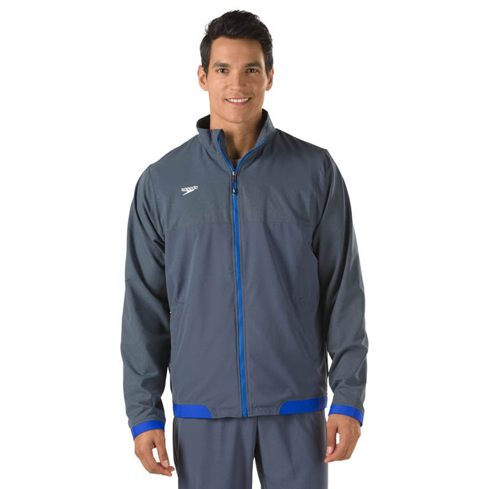 Speedo Tech Warm Up Male Jacket blue
