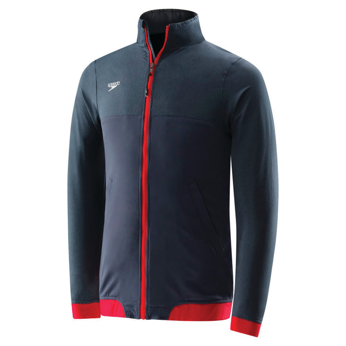 Speedo Tech Warm Up Youth Jacket red