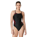 Speedo Tone Setter Splice Flyback black maroon