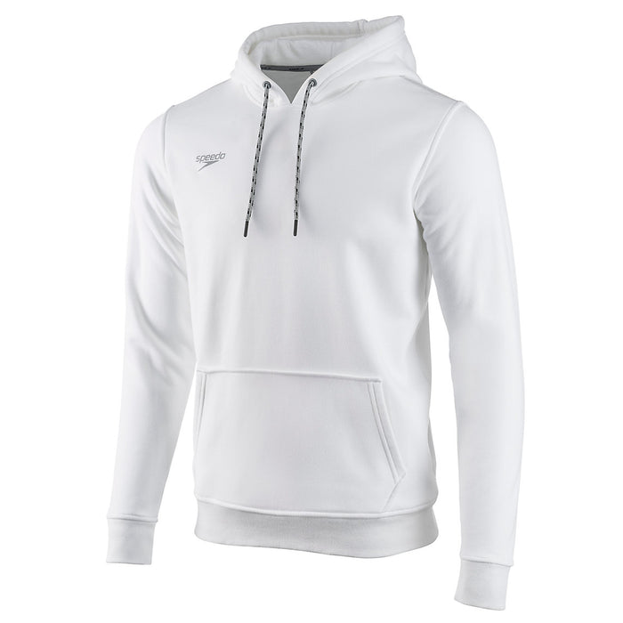 Speedo Unisex Hooded Sweatshirt white