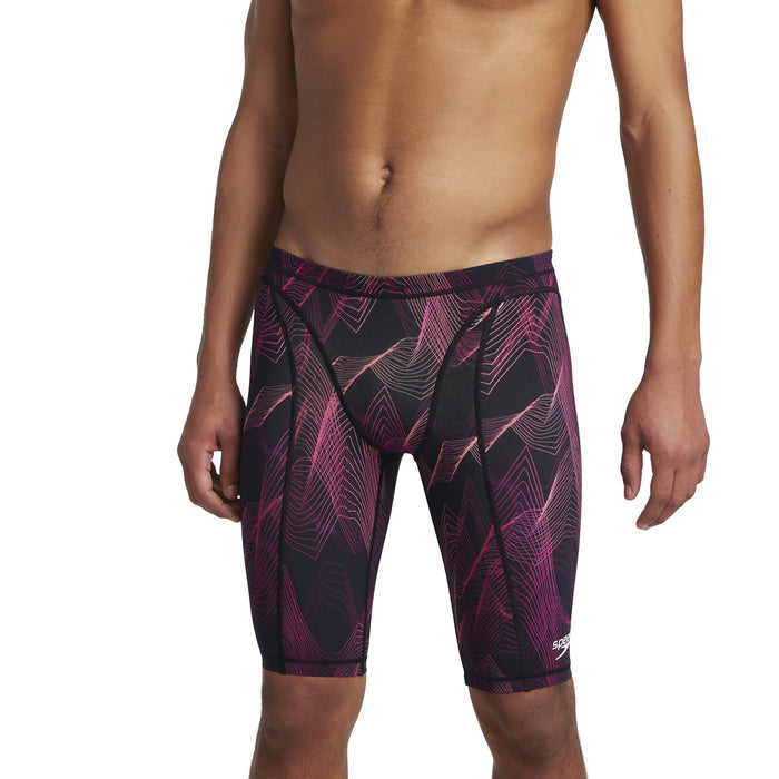 Speedo Vanquisher Print Jammer red front