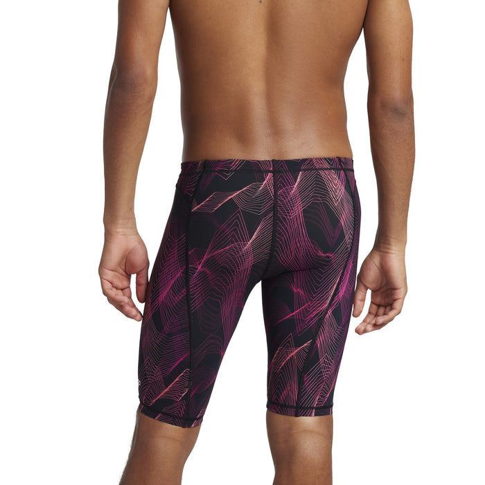 Speedo Vanquisher Print Jammer red back