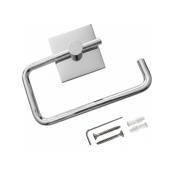 Sesera bathroom set Stainless steel close-up detail