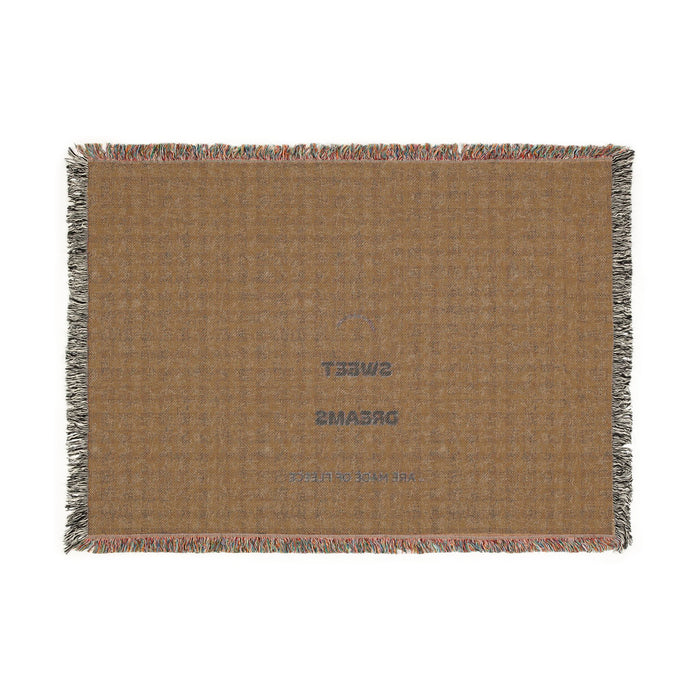 Sweet Dreams Woven Blanket — Cozy Nursery & Bedding Throw