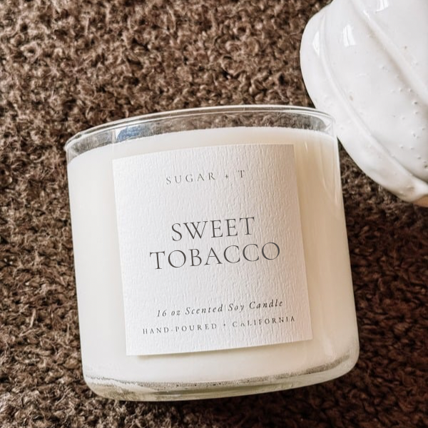 Sweet Tobacco Scented Candle