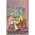 Tattooing Sailor Navy Comic Series Vintage Postcard WWII Era (unused) - Vintage Postcard Boutique