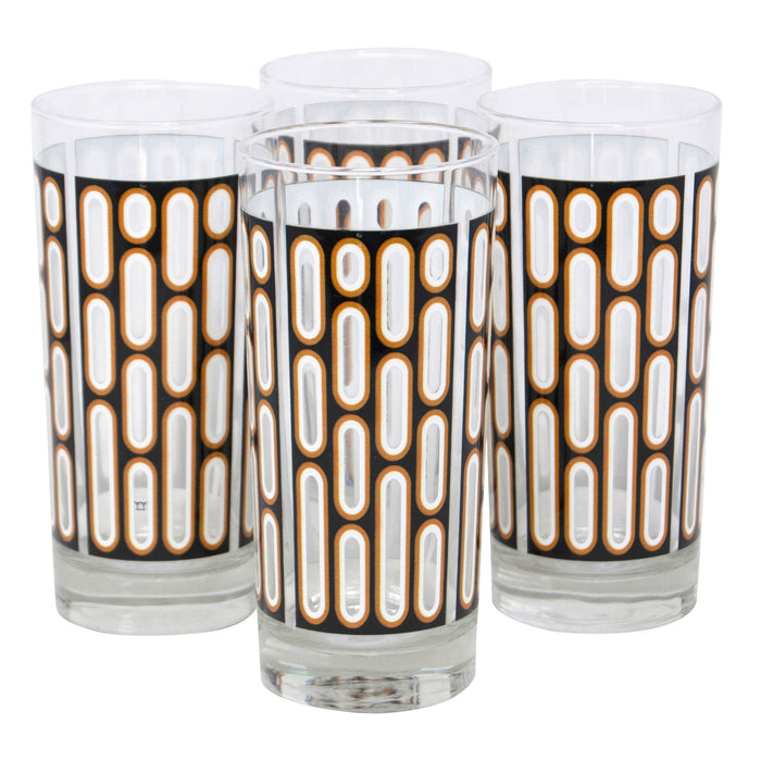 The Modern Home Bar Dots & Dashes Black Collins | The Hour Shop