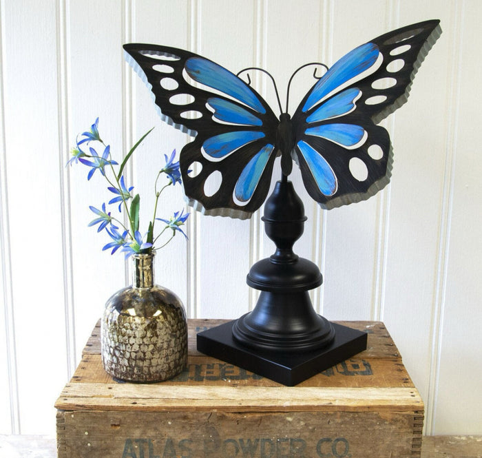 Three Options: Tall Metal Display Stands for Metal Stakes Large