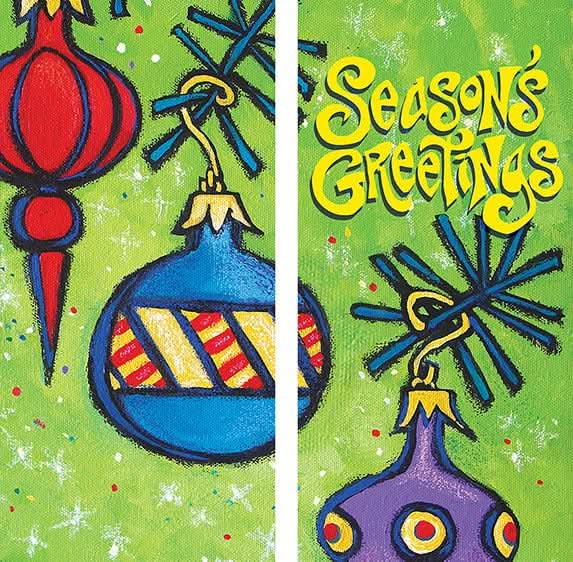 Tis The Season Double Vinyl Banner Set Dekra-Lite