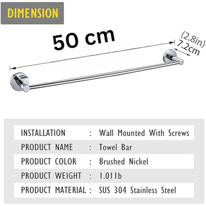 Sesera hanger Stainless steel dimensions specs