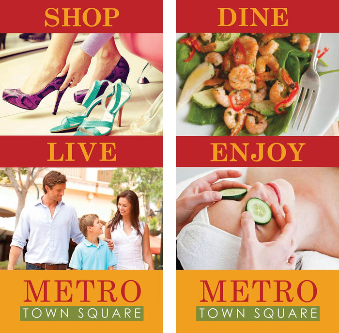 Town Double Vinyl Banner Set Dekra-Lite