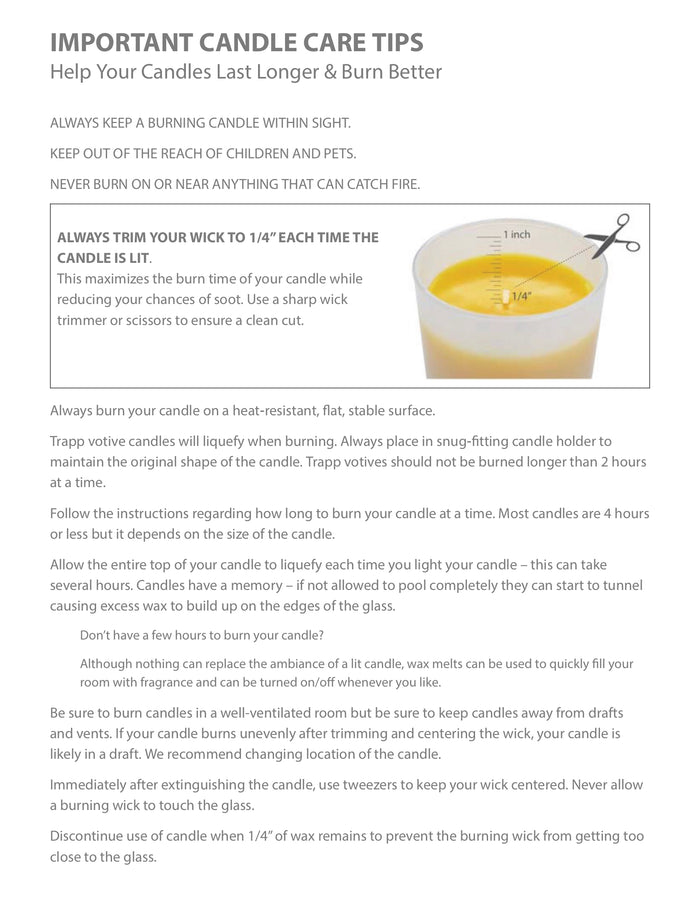 Trapp Ambiance 8.75oz Soy Candles