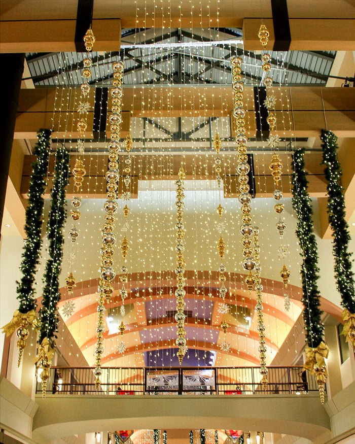 Dekra-Lite LED Light Curtains Mall Display