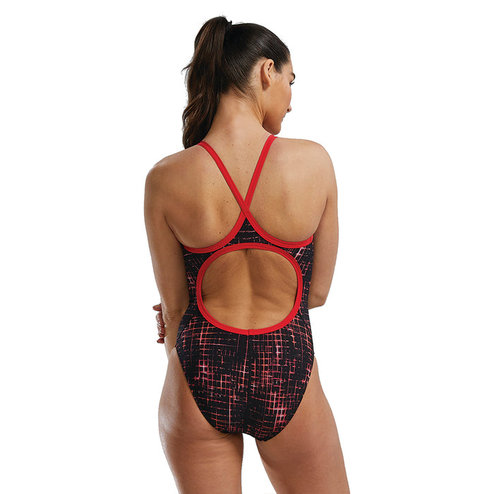 TYR Atrix Diamondfit red back