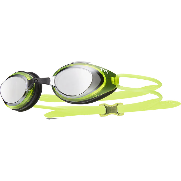 TYR Blackhawk Racing Polarized Goggle smoke yellow