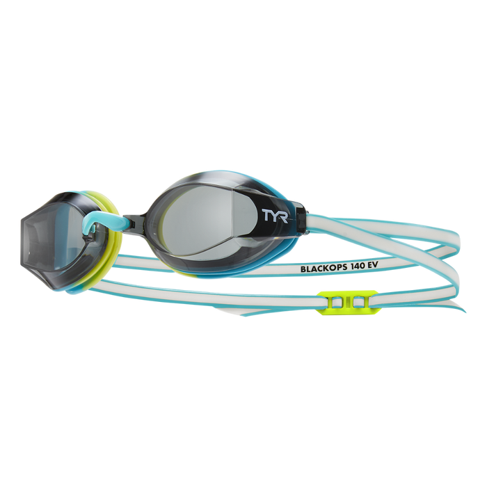 TYR Blackops 140 EV Racing Junior white aqua
