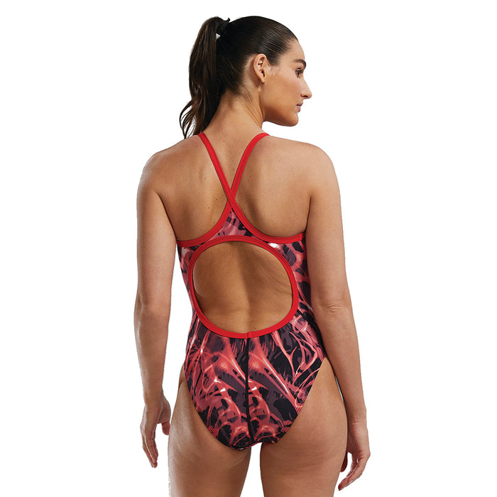 TYR Electro Diamondfit red back