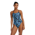 TYR Energia Cutoutfit blue front