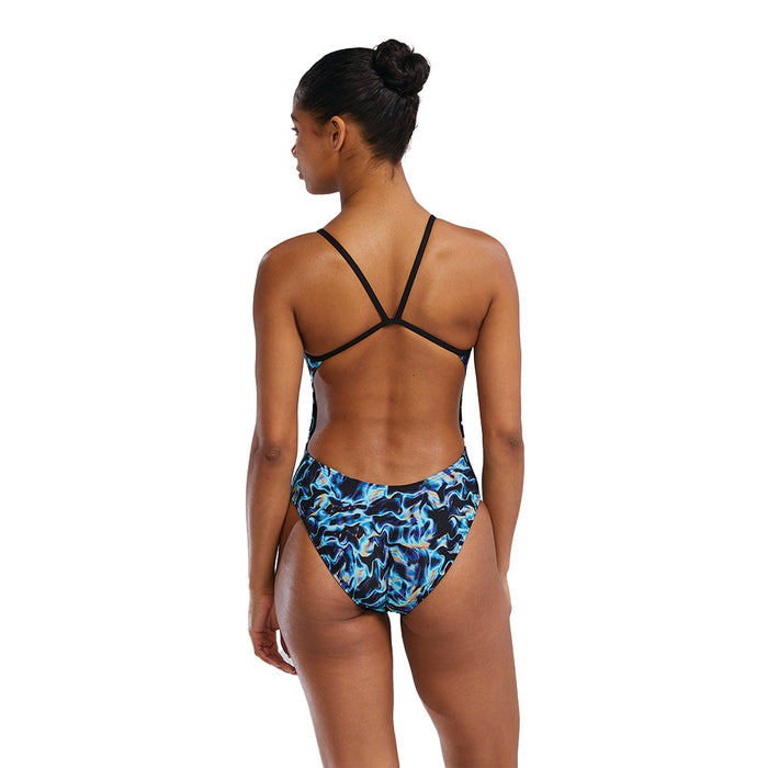 TYR Energia Cutoutfit blue back