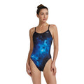 TYR Starborne Cutoutfit blue front