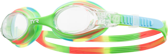 TYR Swimple Tie Dye Goggle green orange