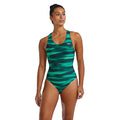 TYR Techno Wave Maxfit green front