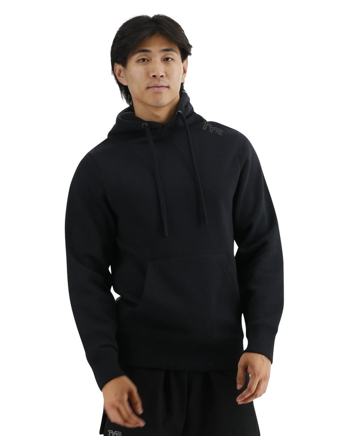 TYR Ultrasoft Unisex Fleece Hoodie black