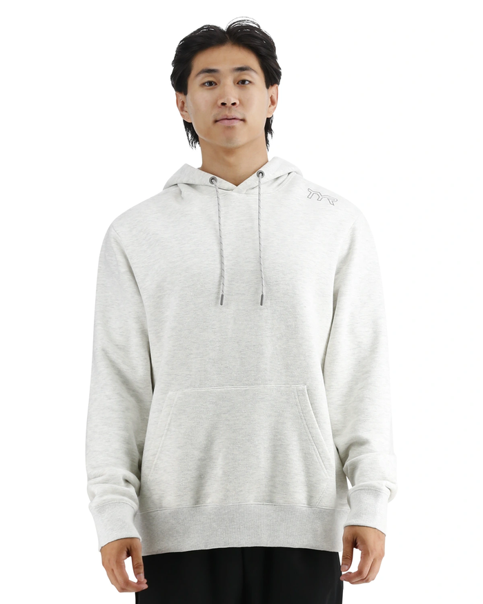 TYR Ultrasoft Unisex Fleece Hoodie white
