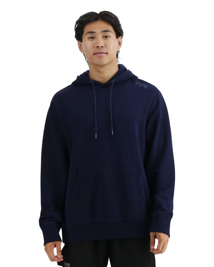TYR Ultrasoft Unisex Fleece Hoodie navy