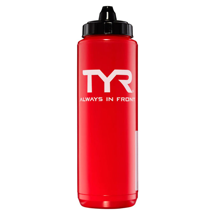 TYR Water bottle red