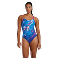 TYR Women's Abstractai Cutoutfit front