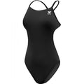 TYR Women's Durafast Elite Solid Cutout black