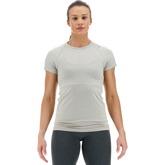 TYR Women's Short Sleeve Raglan Tee sand