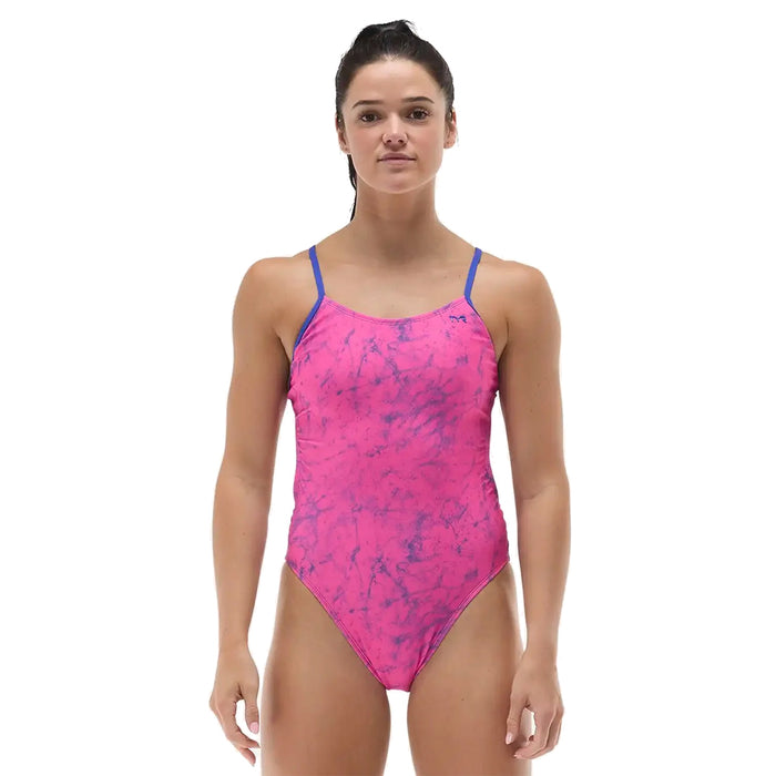 TYR Zephyr Cutoutfit pink front