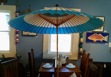 Umbrella, paper, Japan, circa 1950 - Annapolis Maritime Antiques