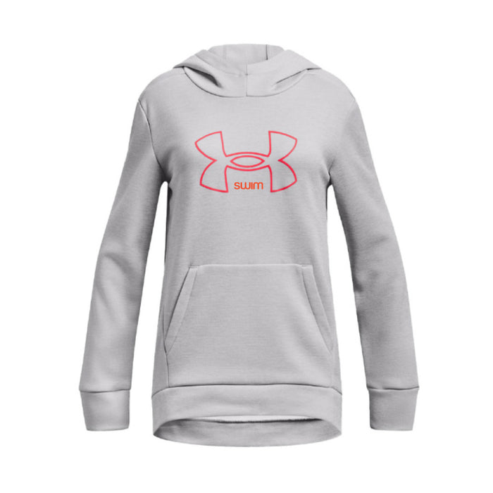 Under Armour Youth Fleece Big Logo Hoodie grey
