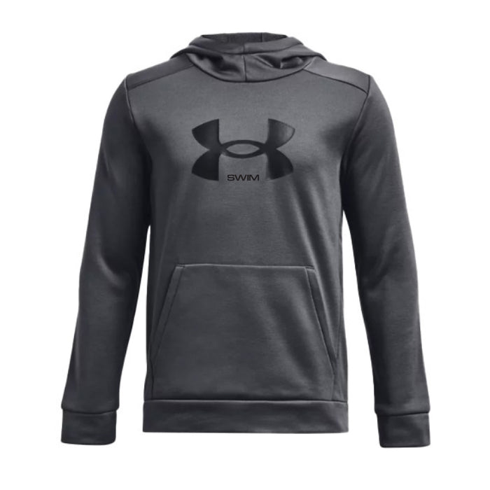 Under Armour Youth Fleece Big Logo Hoodie grey