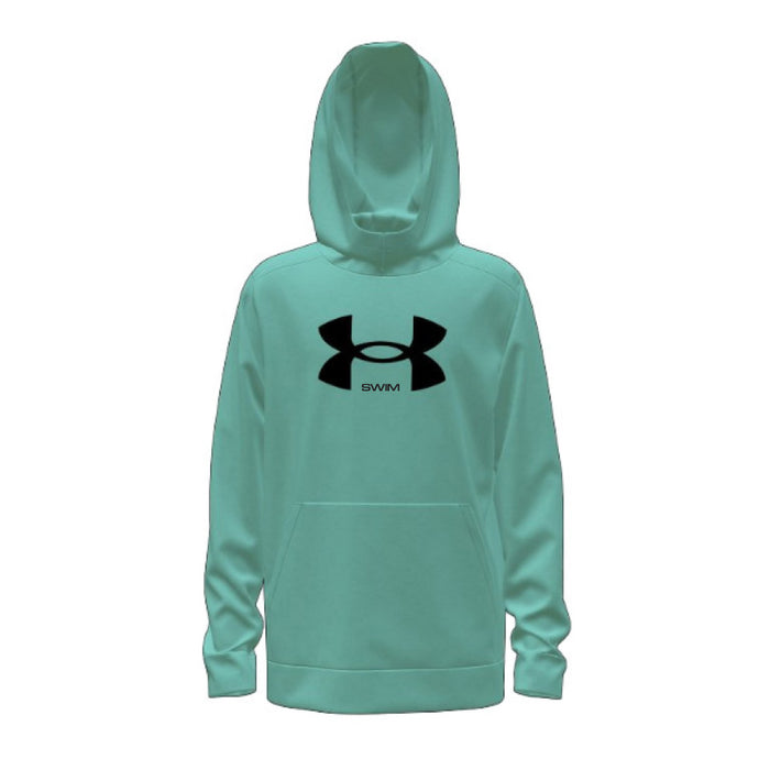 Under Armour Youth Fleece Big Logo Hoodie green