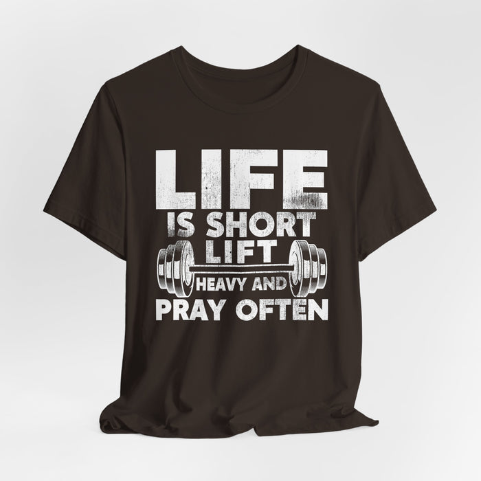 Unstoppable Lift‑Pray Tee