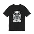 Unstoppable Process lion graphic on a T-shirt