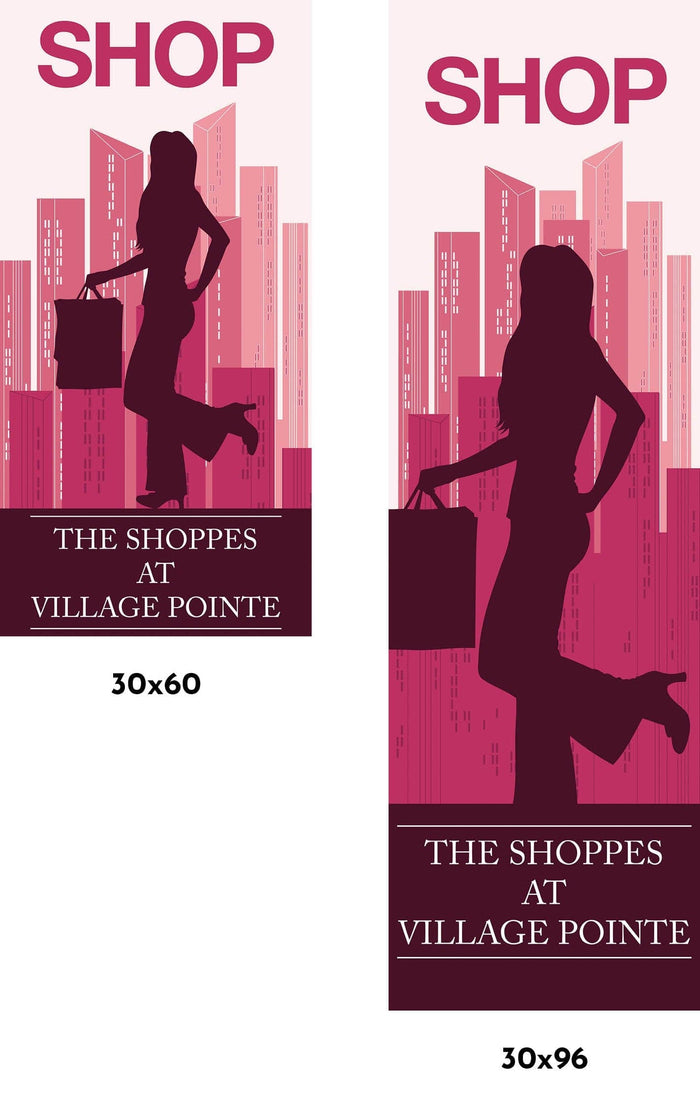 Urban Shop Single Vinyl Banner Dekra-Lite