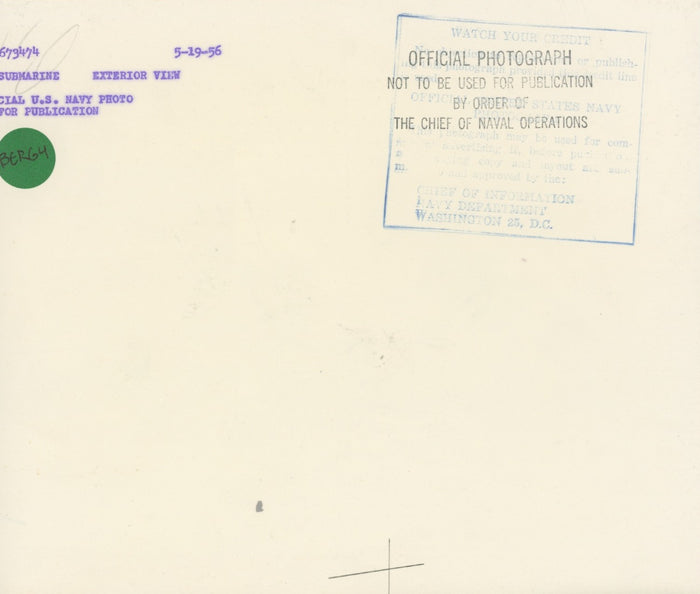 USS Bergal (SS-320) Submarine - Annapolis Maritime Antiques