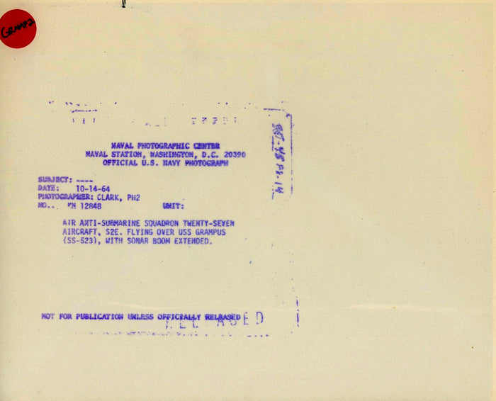 USS Grampus (SS-523) Submarine - Annapolis Maritime Antiques