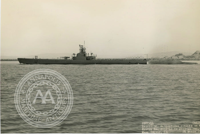 USS Muskallonge (SS-262) Submarine - Annapolis Maritime Antiques