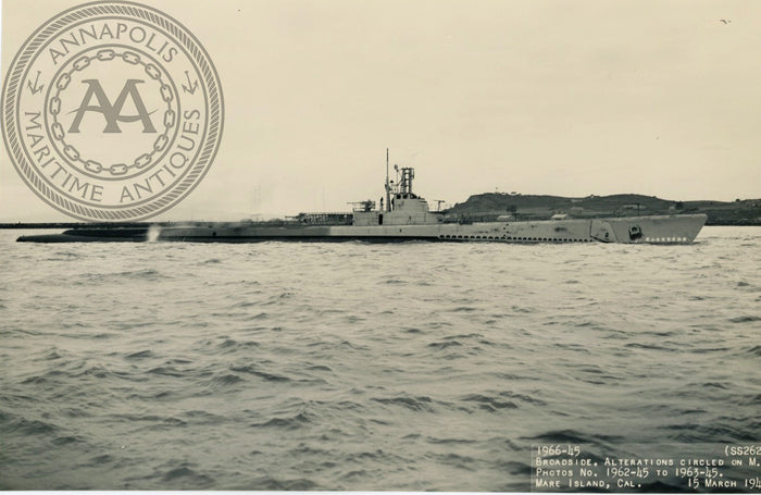 USS Muskallonge (SS-262) Submarine - Annapolis Maritime Antiques