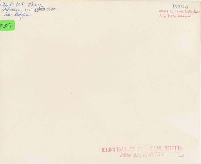 USS Redfin (SS-272) Submarine